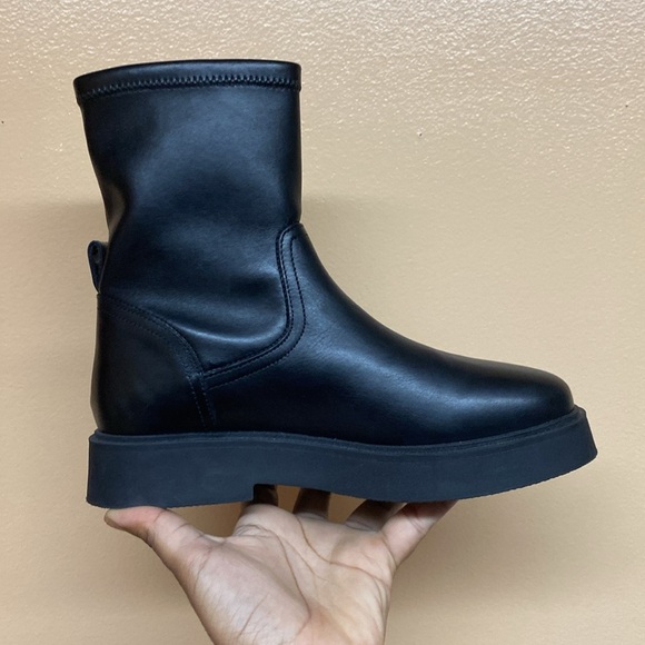 Coach And Four Kaity Bootie “Triple Black” Made In Italy - Picture 12 of 17
